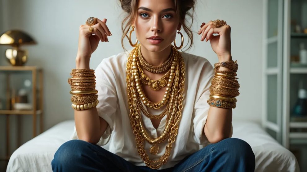 Heavy Jewelry That Overpowers Everything